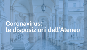 Coronavirus: aggiornamenti per la comunità universitaria e il per NICO