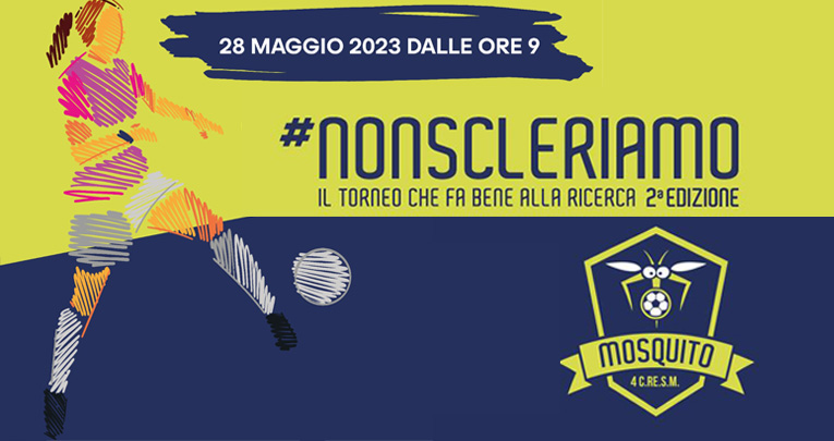 #NonScleriamo, il torneo che fa bene alla ricerca #NonScleriamo, il torneo che fa bene alla ricerca