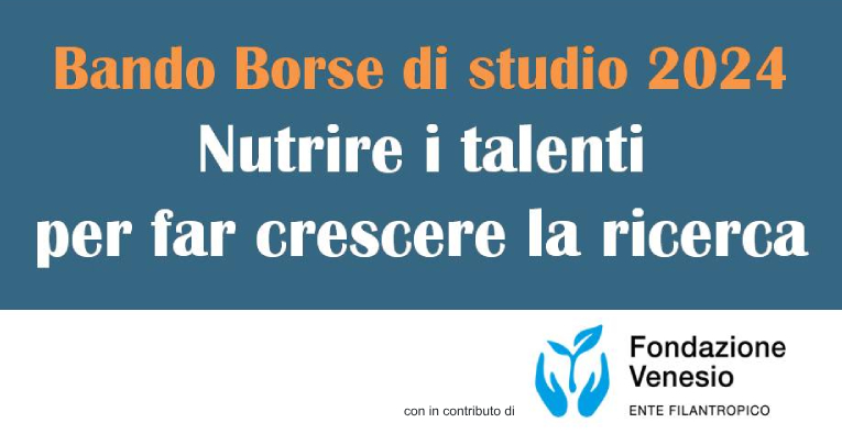 Nutrire i talenti: premiate le prime tre vincitrici delle borse di ricerca Nutrire i talenti: premiate le prime tre vincitrici delle borse di ricerca